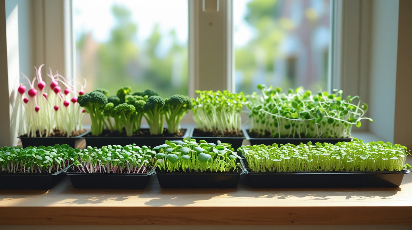 Top 5 Easiest Microgreens to Grow for Beginners