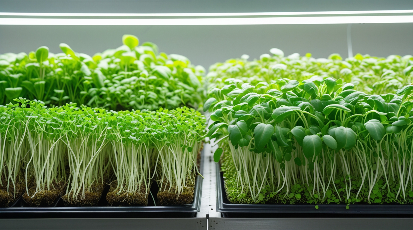 How I Doubled My Microgreen Yield in 7 Days