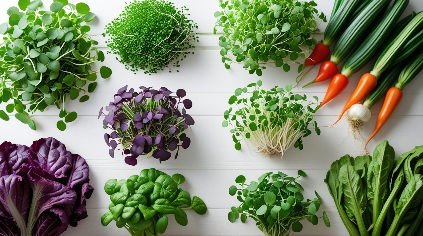 Microgreens vs Vegetables The Shocking Nutrient Truth No One Talks About